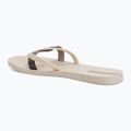 Moteriškos šlepetės per pirštą Ipanema Kirei Chic light beige/beige 3