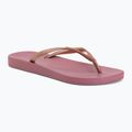 Moteriškos šlepetės per pirštą Ipanema Anat Tan lilac/metallic pink