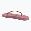 Moteriškos šlepetės per pirštą Ipanema Anat Tan lilac/metallic pink 3