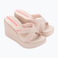 Moteriškos šlepetės Ipanema High Fashion II Slide beige/glitter/pink