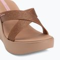 Moteriškos šlepetės Ipanema High Fashion II Slide brown/glitter/pink 7
