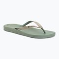 Moteriškos šlepetės per pirštą Ipanema Anat Connect II green/gold