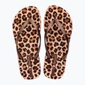 Moteriškos šlepetės per pirštą Ipanema Animal Print beige/bronze/bronze 2