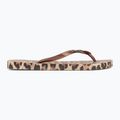 Moteriškos šlepetės per pirštą Ipanema Animal Print beige/bronze/bronze 2