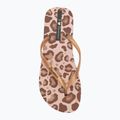 Moteriškos šlepetės per pirštą Ipanema Animal Print beige/gold 6