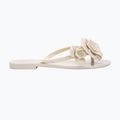 Moteriškos šlepetės per pirštą Melissa Harmonic Petals Ad beige