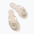 Moteriškos šlepetės per pirštą Melissa Harmonic Petals Ad beige 5