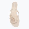 Moteriškos šlepetės per pirštą Melissa Harmonic Petals Ad beige 5