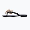 Moteriškos šlepetės per pirštą Melissa Harmonic Petals Ad black/beige 2
