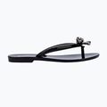 Moteriškos šlepetės per pirštą Melissa Harmonic Iris Ad black/silver