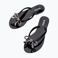 Moteriškos šlepetės per pirštą Melissa Harmonic Iris Ad black/silver 5