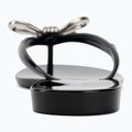 Moteriškos šlepetės per pirštą Melissa Harmonic Iris Ad black/silver 6
