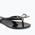 Moteriškos šlepetės per pirštą Melissa Harmonic Iris Ad black/silver 7
