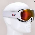 Julbo Pioneer balti/rožiniai/blyksniai rožiniai slidinėjimo akiniai J73119109 10