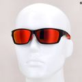 UVEX Sportstyle 232 P juodi matiniai raudoni/poliariniai veidrodiniai raudoni dviratininkų akiniai S5330022330 11