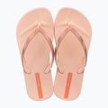 Vaikiškos šlepetės per pirštą Ipanema Mesh IV Kids beige 9