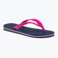 Ipanema Clas Brasil II tamsiai mėlynos ir rožinės spalvos moteriškos šlepetės 80408-20502