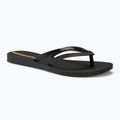 Moteriškos šlepetės per pirštą Ipanema Bossa black/black