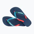 Havaianas Brasil Mix tamsiai mėlynos šlepetės H4123206 11