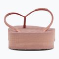 Moteriškos šlepetės per pirštą Havaianas Slim Platform crocus rose 6