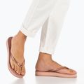 Moteriškos šlepetės per pirštą Havaianas Slim Platform crocus rose 6