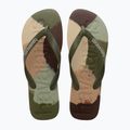 Šlepetės per pirštą Havaianas Top Logomania Colors II green 10