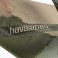 Šlepetės per pirštą Havaianas Top Logomania Colors II green 12
