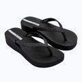 Moteriškos Ipanema Mesh Chic Plat black/glitter black šlepetės