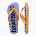 Šlepetės per pirštą Havaianas Top Logomania 2 pop yellow 11