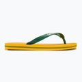 Šlepetės per pirštą Havaianas Brasil Logo pop yellow 2