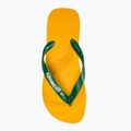 Šlepetės per pirštą Havaianas Brasil Logo pop yellow 5