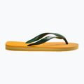 Šlepetės per pirštą Havaianas Brasil Logo pop yellow 9