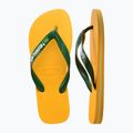 Šlepetės per pirštą Havaianas Brasil Logo pop yellow 11