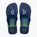 Vyriškos šlepetės per pirštą Havaianas Urban Print indigo blue 10