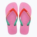 Šlepetės per pirštą Havaianas Top Mix pink lemonade 10