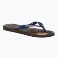 Vyriškos šlepetės per pirštą Havaianas Top Camu dark brown