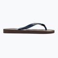 Vyriškos šlepetės per pirštą Havaianas Top Camu dark brown 2