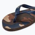 Vyriškos šlepetės per pirštą Havaianas Top Camu dark brown 7