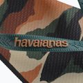 Vyriškos šlepetės per pirštą Havaianas Top Camu black / pantanal green 9