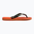 Šlepetės per pirštą Havaianas Brasil Logo sunset orange 9