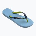 Šlepetės per pirštą Havaianas Brasil Mix lavender blue 8