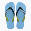 Šlepetės per pirštą Havaianas Brasil Mix lavender blue 10