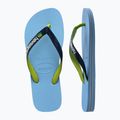 Šlepetės per pirštą Havaianas Brasil Mix lavender blue 11