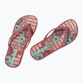 Moteriškos šlepetės per pirštą Ipanema Anatomic Temas red/pink/green 8