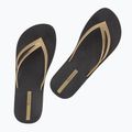Moteriškos šlepetės per pirštą Ipanema Bossa Soft V black/gold 3