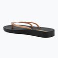 Moteriškos šlepetės per pirštą Ipanema Bossa Soft V black/gold 3