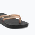 Moteriškos šlepetės per pirštą Ipanema Bossa Soft V black/gold 7