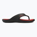 Vyriškos šlepetės per pirštą RIDER Cape XVII black/red 2