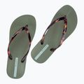 Moteriškos šlepetės per pirštą Ipanema Anat Connect green/clear 8