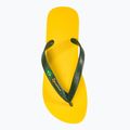 Vyriškos šlepetės per pirštą Ipanema Clas Brasil II AD yellow/green 5